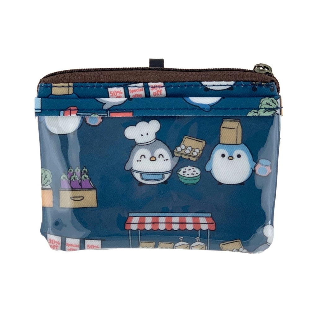 Waterproof Penguin Coin Purse & Card Pouch Holder - Picture 2 of 12
